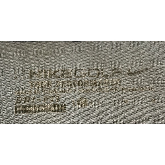 Nike Dri-FIT Golf Polo Shirt Mens L Gray Standard Fit Performance 677387-021 - Picture 2 of 7